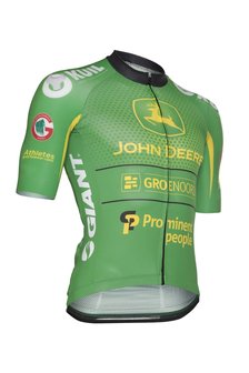 Wielershirt Classic NWVG John Deere - groen