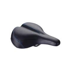 BBB ComfortPlus Relaxed fietszadel Leer 