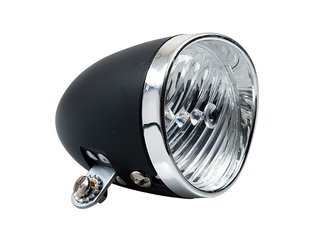 Simson Batterij Koplamp Classic black