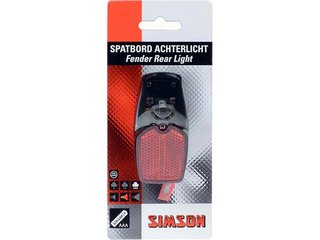 Simson Batterij Spatbord Achterlicht LED