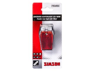 Simson Batterij Spatbord achterlicht ''Mini''