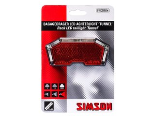 Simson Batterij Bagagedrager achterlicht ''Tunnel''