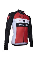 Fortissima Wielerjack Pure - Heren - Drenthe - Zwart/rood